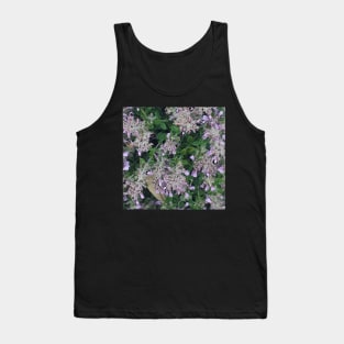 GREEN WHITE FLOWERS PHOTOGRAPHY MY Tank Top